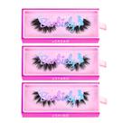 Cílios postiços Barbiely 3D Mink 18 mm 3 pares sem crueldade