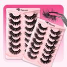 Cílios postiços BTLLSSH Wispy Lashes Natural Look 14 pares Cílios postiços BTLLSSH Wispy Lashes Natural Look 14 pares