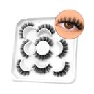 Cílios Postiços Cat Eye Manga Veltrinay C Curl Com Efeito Natural E Pontas Espetadas Para Maquiagem