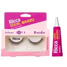Cílios Postiços + Cola Branca Ricca Belliz Piscou,arrasou Vol:2 Médio Cód.2676 Cílios Postiços + Cola Branca Ricca Belliz Piscou,arrasou Vol:2 Médio Cód.2676