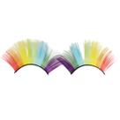 "Cílios postiços coloridos 2,5cm para maquiagem artística fantasia carnaval 1 par reutilizáveis " "Cílios postiços coloridos 2,5cm para maquiagem artística fantasia carnaval 1 par reutilizáveis "