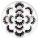 Cílios postiços DYSILK Fluffy Lashes 6D Lashes 7 estilos 7 pares