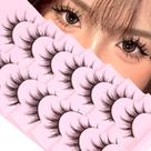 Cílios Postiços EYDEVRO Manga Lashes - 7 Pares - Look Natural