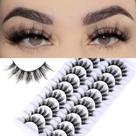 Cílios postiços FARRED Fluffy 8D Faux Mink Lashes 10 pares