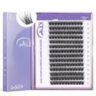 Cílios postiços GAQQI Lash Clusters GQ03 C Curl 16 mm 168 unidades