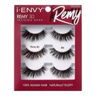 Cílios postiços i-Envy, pacote econômico Remy 3D Lashes, 100% cabelo humano, natural, fofo, fino e invisível, aparência perfeita, cílios reutilizáveis (05)