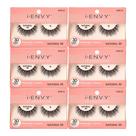 Cílios postiços KISS iEnvy Natural 3D Angle Volume (pacote com 6)