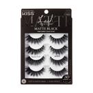 Cílios postiços KISS Lash Couture 3D Matte Twill 14 mm 4 pares