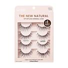 Cílios postiços KISS The New Natural High Bun 12 mm, 4 pares