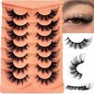 Cílios Postiços YASNAI Cat Eye - Volume 18mm - 7 Pares