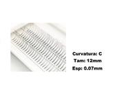 Cilios Yelix Tufos 3D Volume Russo 0.07 - Tam 12mm