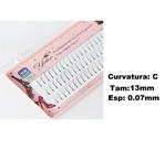 Cilios Yelix Tufos 6D Volume Russo 0.07 - Tam 13mm