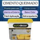 Cimento Queimado 5kg Parede Pronto Para Reboco Gesso Concreto MDF Azulejos Superficies Metálicas Cimento Queimado 5kg Parede Pronto Para Reboco Gesso Concreto MDF Azulejos Superficies Metálicas