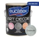 Cimento Queimado Eucatex Efeito Perolizado Cromium 3,7kg