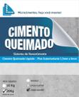 Cimento Queimado Líquido Piso Cinza Escuro Max Pisos 20kg