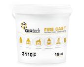 Cimento refratário GirTech FireCast 19 libras 1400C resistente ao calor