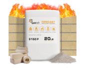 Cimento refratário GirTech FireCast 9kg 1700C resistente ao calor