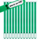 Cinch Straps Wrap-It Storage 18 cm, pacote com 12 (verde) com etiqueta