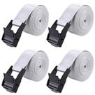 Cinch Tie Down Strap TRIWONDER Heavy Duty Nylon, pacote com 3 m e 4