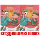Cinderela Livro Para Pintar Kit C/30 Lembrancinha