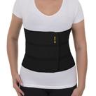 Cinta Abdominal Elástica 3 Gomos Preto Tamanho Único Para GG e GGE - Artipé