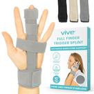 Cinta ajustável Finger Splint Vive Full Trigger Finger de 16 cm