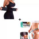 Cinta Ajustável Modeladora + Gel Redutor Medida.Marylife