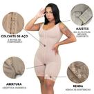 Cinta Barriga Zero Faixas Colombianas Body Macacão