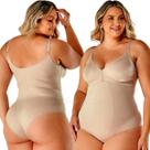 Cinta Body Bory Modelador Plus Size Sem Bojo Média Forte Compressão 351613
