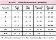 Cinta Body Modelador Sem Colchetes e Sem Busto 8122 Biosafe