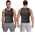 Cinta Colete Camisa Sauna Shaper Postura Queima Barriga Corporal