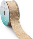 Cinta con Alambre CT CRAFT LLC Brillante 1.5 cm x 10 m Dorada Navidad
