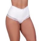 Cinta de Algodão com Detalhe em Renda Calcinha Cós Alto Modeladora - c3 KAREN