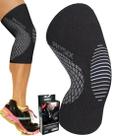 Cinta de apoio de joelho Physix Gear Compression Sluve Grey XL