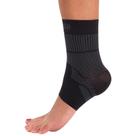 Cinta de compressão de suporte de tornozelo Zensah Black Size S Cinta de compressão de suporte de tornozelo Zensah Black Size S