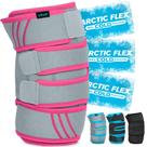 Cinta de compressão Knee Ice Pack Wrap Vive Cold/Hot Gel Cinta de compressão Knee Ice Pack Wrap Vive Cold/Hot Gel