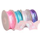 Cinta de Organza CMFYHM 4 Rollos 4 Colores 3.8 cm de Ancho 10 m de Largo