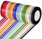 Cinta Decorativa ABSOFINE de Poliéster Satinado 0.6 cm 18 Colores