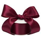 Cinta Decorativa de Raso DINDOSAL Vino 5 cm x 23 m