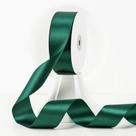 Cinta decorativa MEEDEE satinada doble faz verde oscuro 3,8 cm