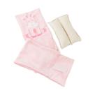 Cinta Faixa Térmica para Bebê C/ Ervas Girafa Rosa-Pimpolho