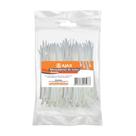 Cinta fita abraçadeira de nylon 2,5 x 150 mm branca 1000un