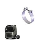Cinta Inox Tubo Intermediário Caminhão Volvo Fh 9134 Origin