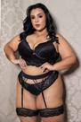 Cinta Liga Plus Size- Sexy e Sensual- Conjunto Lingerie Luxo