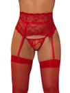Cinta Liga Sex Bonequinha de Luxo Em Renda Laço Cetim + Meia 7/8 Cinta Liga Sex Bonequinha de Luxo Em Renda Laço Cetim + Meia 7/8