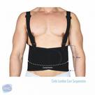 Cinta lombar c/ suspensorio m (largura 21cm x comp 104cm)