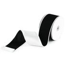 Cinta Mayreel Bicolor Negra y Blanca Reversible de 6.35 cm de Ancho Cinta Mayreel Bicolor Negra y Blanca Reversible de 6.35 cm de Ancho
