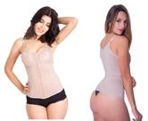 Cinta Modeladora Corpete Corselet Com Barbatanas 4 Bojo Alta Compressão Sutiã Biobela 1649