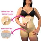 Cinta Modeladora Dupla Compressão Abdominal Redutor de Medidas Pluzz Shaper