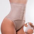 Cinta Modeladora Feminina Alta Compressão com Reforço Frontal Cetinete Premium -